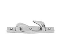 HuadZhylyx 155mm Left Straight Bow Chock Cleat, Stainless Steel Marine Mooring Line Guide, Heavy Duty Anchoring Rope Chock for Boats and Sailing Vessels