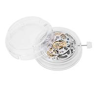 HuadZhylyx White 2824 Hollow Mechanical Watch Movement Kit, Replacement Watch Movement for Repair, Precision 2824 Movement with Protective Box and Fixing Pieces for Watchmakers
