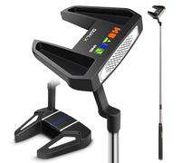 HUAEN Golf Putter for Men and Women Right Handed Putters w Aim Line Golf Head Cover Included-34 Inches Right Hand