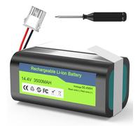 HUAENG X500 Battery, Upgraded 14.4V 3500mAh Super High Capacity Li-ion Replacement Battery for Eufy RoboVac 11 11S 11S MAX 12 15T 15C MAX, 30 30C 35C, Deebot N79S N79 DN622 and IKHOS S14 S15