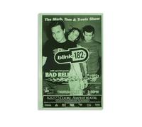 HUAEYWQBERRH Blink-182 Poster for Living Room Bedroom Wall Art Decorative Painting Cover Print 12x18inch(30x45cm) Unframe-style