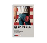 HUAEYWQBERRH Born In The USA - Bruce Springsteen Poster for Living Room Bedroom Wall Art Decorative Painting Cover Print 12x18inch(30x45cm) Unframe-style