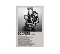HUAEYWQBERRH Discipline by Janet Jackson Poster for Living Room Bedroom Wall Art Decorative Painting Cover Print 16x24inch(40x60cm) Unframe-style