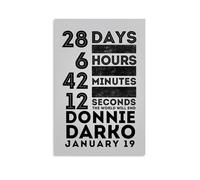 HUAEYWQBERRH Donnie Darko Poster for Living Room Bedroom Wall Art Decorative Painting Cover Print 16x24inch(40x60cm) Unframe-style