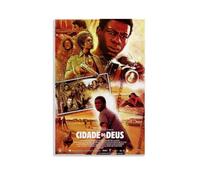 HUAEYWQBERRH Drama City of Gods Movie Poster Poster for Living Room Bedroom Wall Art Decorative Painting Cover Print 20x30inch(50x75cm) Unframe-style