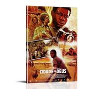 HUAEYWQBERRH Drama City of Gods Movie Poster Poster for Living Room Bedroom Wall Art Decorative Painting Cover Print 16x24inch(40x60cm) Frame-style