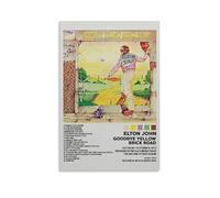 HUAEYWQBERRH GOODBYE YELLOW BRICK ROAD BY ELTON JOHN Poster for Living Room Bedroom Wall Art Decorative Painting Cover Print 20x30inch(50x75cm) Unframe-style