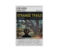 HUAEYWQBERRH Lord Huron Album Strange Trails Poster for Living Room Bedroom Wall Art Decorative Painting Cover Print 24x36inch(60x90cm) Unframe-style
