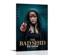 HUAEYWQBERRH The Bad Seed Poster for Living Room Bedroom Wall Art Decorative Painting Cover Print 16x24inch(40x60cm) Frame-style