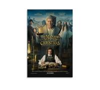 HUAEYWQBERRH The Man Who Invented Christmas Poster for Living Room Bedroom Wall Art Decorative Painting Cover Print 24x36inch(60x90cm) Unframe-style