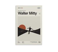 HUAEYWQBERRH The Secret Life of Walter Mitty Poster for Living Room Bedroom Wall Art Decorative Painting Cover Print 12x18inch(30x45cm) Unframe-style