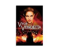 HUAEYWQBERRH V for Vendetta Poster for Living Room Bedroom Wall Art Decorative Painting Cover Print 12x18inch(30x45cm) Unframe-style