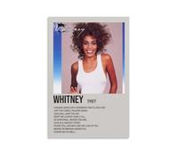 HUAEYWQBERRH Whitney by Whitney Houston Poster for Living Room Bedroom Wall Art Decorative Painting Cover Print 12x18inch(30x45cm) Unframe-style