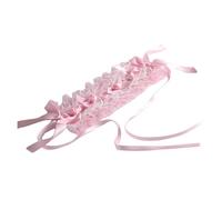 huafan luxkazya Pink Headbands for Women Girl Lolita Headdress Maid Anime Cosplay Headwear Cute Hair Band Hair Accessory (Headbands, Pink)