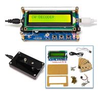 HUAGZIMO Mini CW Trainer Morse Code Decoder CW Morse Code Practice CW Soldering Project Kit Soldered PCB and Needs to be Assembled