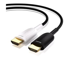 huaham 8K Fiber Optic HDMI Cable 33ft, 48Gbps Ultra High Speed HDMI 2.1 Cable 8K@60Hz 4K@120Hz, Support eARC RTX 3090 HDCP 2.2&2.3 Compatible with PS5, Series X, Roku/Fire/LG CX TV/Blu-ray