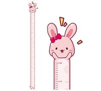 HuaHong Height Chart for Kids, Baby Growth Chart Wall Sticker, Measuring Ruler for Boys Girls Bedroom Nursery Wall Decoration (Color : Bunny)