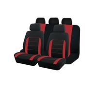 HUAIHUABA Car Seat Covers for Hyundai Tucson Hybrid 2022-2027 | Full Set Car Seat Protectors, Woven Fabric NonSlip Front Rear Protectors Interior Accessories(Rosso)