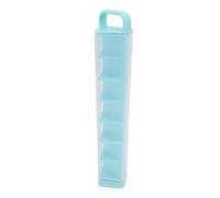 Huairdum 14 Grid Ice Cube Tray, Easy Release Leakproof Vertical Ice Cube Mold, Compact Size Tray with 4.5x22x4cm, Ideal for Freezer, Camping, Travel & Coffee