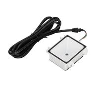 Huairdum 2D Wired Barcode Scanner, USB Desktop Barcode Reader, Infrared Auto Sensing Scanner with Plug and Play, Ideal for QR, PDF417 & Data Reading