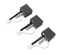 Huairdum 3 Pcs Hotend Kit Replacement for S1 3D Printer, All Metal Extruder Print Head, 0.2mm 0.4mm 0.6mm Nozzle Kit with Fused Deposition Modeling, Ideal for ASA PLA PETG TPU