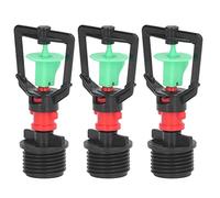 Huairdum 360 Degree Rotating Refraction Nozzle for Greenhouse Garden | G1/2 Male Thread Misting Sprayer, Plastic Irrigation Emitter, Water Saving Drip System