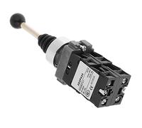 Huairdum 4 Position Joystick Switch, Spring Return Industrial Control Switch, Shock Joystick with Durable Construction, Ideal for Magnetic Starter Contactor Relay