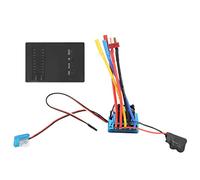 Huairdum 80A Brushless ESC Programmer Card Kit, Lightweight Durable RC Car Boat Parts with Waterproof Dustproof Design, Ideal for 1/10 1/12 Remote Control Car & Boat