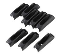 Huairdum 8PCS Kayak Rope Cleat, Lightweight Nylon Self Locking Cleats, Marine Rope Holder with Easy Locking, Ideal for Canoe, Inflatable Boat, Dinghy, Yacht & Mooring Deck