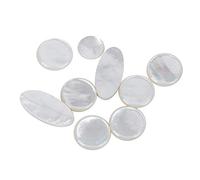 Huairdum 9Pcs Saxophone Button Set, Smooth Surface Sax Key Button, Saxophone Set with 3 Sizes, Ideal for Alto Tenor Soprano