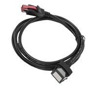 Huairdum Barcode Scanner USB Cable, 5.9FT PVC 24V Powered Printing Medical Equipment, POS Terminal Connection Cable for Diverse Applications, Plug and Play, Black