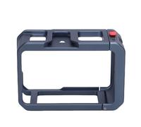 Huairdum Camera Cage, Protective Frame Case, Metal Protective Video Rig with Magnetic Arrow Storage Case & 1/4inch Thread, Ideal for Action 5 Pro, 4, 3 (Gray)