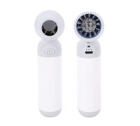 Huairdum Electric Air Duster, 130000RPM Powerful Cordless Fan, 4000mAh Battery with Adjustable Airflow, Ideal for Computer Keyboard, Car & Outdoor Cleaning (White)