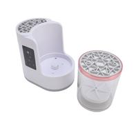 Huairdum Electric Makeup Brush Cleaner Machine, 3 in 1 Automatic Brush Washer & Dryer with Fast Cleaning Stand, Ideal for Home Use