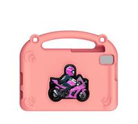 Huairdum EVA Foam Protective Case for Tab A7 A9 A11, 10.4 11 Inch Shockproof Cover with Built in Stand, Lightweight Kids Friendly for Home School Travel (Pink)