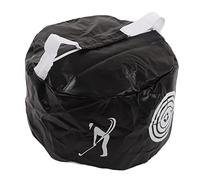 Huairdum Hitting Bag, High Density Waterproof PVC Smooth Surface Zipper Design Bag with Fine Workmanship, Ideal for Swing Training Beginners (Black)