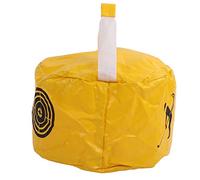 Huairdum Hitting Bag, High Density Waterproof PVC Smooth Surface Zipper Design Bag with Fine Workmanship, Ideal for Swing Training Beginners (Yellow)