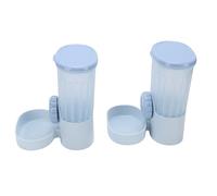 Huairdum Large Capacity Automatic Pet Food Water Dispenser, Small Pet Feeding Station, Hanging Feeder with Water Dispenser, Ideal for Puppy, Kitten, Rabbit, Chinchilla & Hedgehog