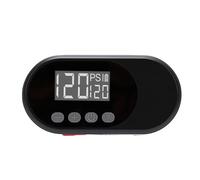 Huairdum Mini Bike Tire Pump for Cycling, Scooters | 2 to 120 PSI Auto Shut Off Electric Air Compressor, LED Screen, Portable Inflator for Schrader Valves, 7.4V Lithium Battery