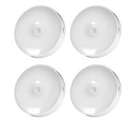 Huairdum Motion Sensor Night Light, Rechargeable LED Lamp, Home Night Light with 2 Lighting Modes & 120 Detection Range, Ideal for Kitchen Bathroom Bedroom