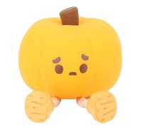Huairdum Pumpkin Night Light, Cute LED Lamp, Light Up Pumpkins Decor Nursery Nightlight for Kids, Rechargeable Bedside Touch Lamp, Tap Control Halloween Decorations for Office