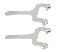 Huairdum Rear Bar Pin Flag Nut Kit Compatible with XJ 1984 to 2001 2WD 4WD | Steel Shock Mount Repair Hardware, Rust Repair, Part 1082 and DRQP898