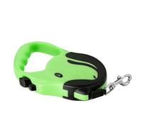 Huairdum Retractable Dog Leash, One Button Control with Comfortable Grip & Reinforced Nylon Tape, Ideal for Medium Large Pets Walking Running Training (Green)