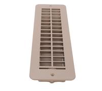 Huairdum RV Floor Register, Adjustable Air Supply Lever High Strength Plastic Floor Vent Cover Grill with Classic Grille Outlet Design, Ideal for Motorhome Ventilation
