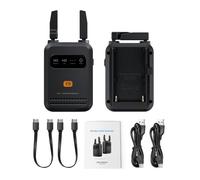 Huairdum Wireless Video Transmitter and Receiver Kit, 1080P Low Latency 5GHz Transmission, 200m Range for Live Streaming Conference Wedding Events
