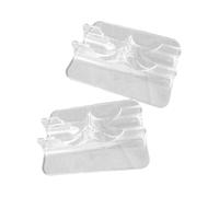 HUAJINGKEJI 2PCS Practical Roller Skate Display Rack Transparency Ice Skates Storage Stand for Retail Store