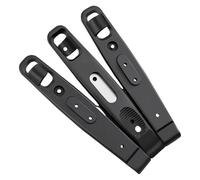 HUAJINGKEJI 3pcs Bike Tire Levers Wear Resistant Cycling Tyre Opener Breaker Metal Cores Road Bike Remover Outdoor Repair Tools Bicycles Tire Lever Portable Tool Light Weight Wear Resistant