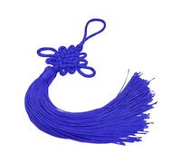HUAJINGKEJI Chinese Knot with Tassels Festival Knot Pendant Ornament Handmade Chinese Knotting Cord for Home Office