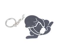 HUAJINGKEJI Creative Pull Play Eggs Cats Keychain Pendant for Bags or Keys Handmade Novelty Key Holder Fun and Stylish Bag Charm