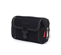 HUAJINGKEJI Fashion Bags, Vintage Canvas Waist Bag Belt Loop Carry Phone Wallet for Case
